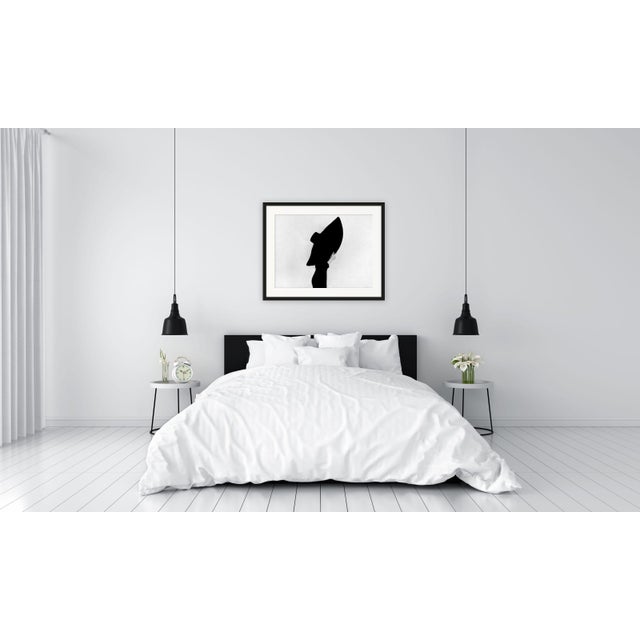 Mid-Century Modern "A Study of Form, No. 1" Contemporary Black and White Photograph, Size 4 For Sale - Image 3 of 9