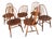 Wooden Quacker Chairs by Luciano Ercolani, 1960s, Set of 6 For Sale