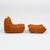 This Togo has been reupholstered with new foam and high-quality new fabric, keeping its inner structure, giving the item...