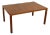Lane Mid Century Modern Burlwood Expandable Dining Table For Sale