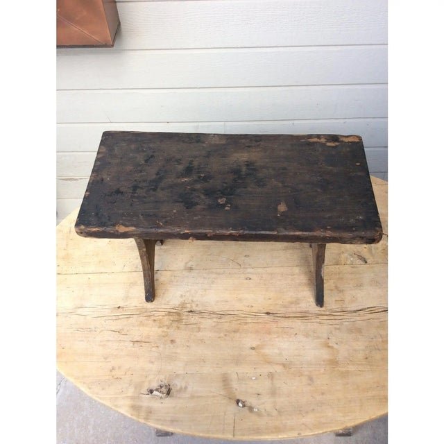 Early 20th Century French Trestle Footrest Chairish