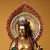 Metal Late 20th Century Set of 3 Gilt Bronze Figures of the Western Trinity For Sale - Image 7 of 10