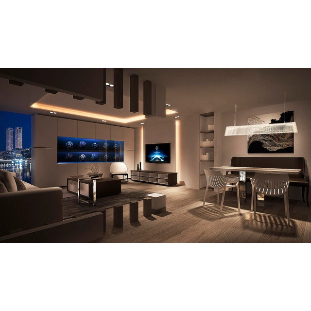 Rectangular Side Table with Iron Base by Jacobo Ventura for C.A. Spanish Handicraft For Sale - Image 6 of 8