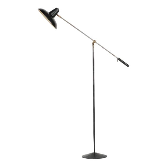 Mid-Century French Floor Lamp, 1950s For Sale