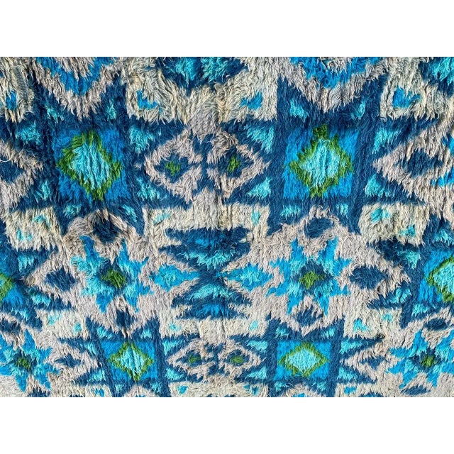 Mid-Century Scandinavian Modern Rug For Sale - Image 6 of 18