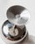 Vintage Champagne Bowls in Stainless Steel with Golden Stem, Italy, 1970s, Set of 6 For Sale - Image 10 of 11