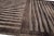 Textile Modern Moroccan Style Brown Handmade Striped Motif Wool Rug For Sale - Image 7 of 9