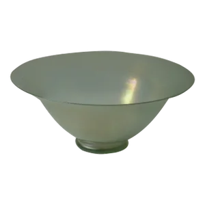 Antique Steuben Verre De Soie Iriidescent Glass Bowl