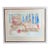 Mid Century Abstract, Surrealist Watercolor Painting - A Kitchen Scene - Signed and Dated 1960 For Sale