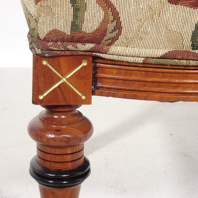 1900 - 1909 Eastern Influenced Victorian Side Chair For Sale - Image 5 of 8