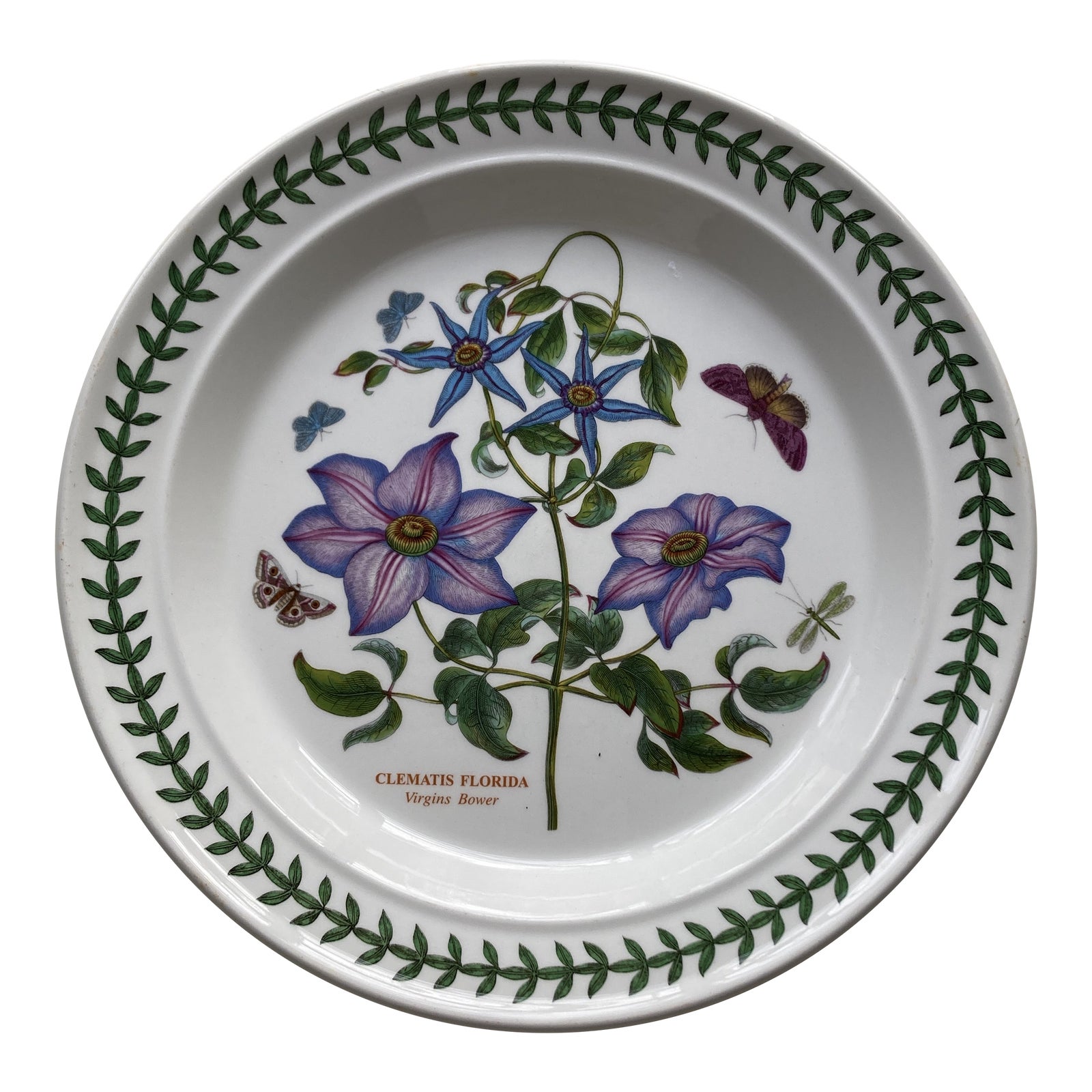 1990s Portmeirion Botanic Garden Dinner Plate Chairish
