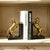 Early 21st Century Pair of Gold Horse Bookends / Sculptural Home Decor For Sale - Image 4 of 4