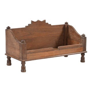 Vintage Indian Teakwood Small Temple For Sale