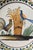 Late 18th Century Birds on Wheat Sheaf Plate from Nevers Faïence For Sale - Image 4 of 7