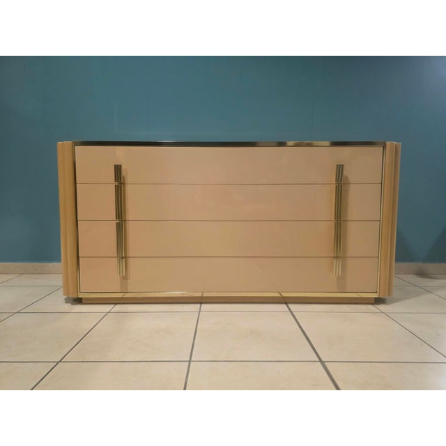 Chest of Drawers by Alain Delon for Maison Jansen, 1970s For Sale - Image 17 of 17
