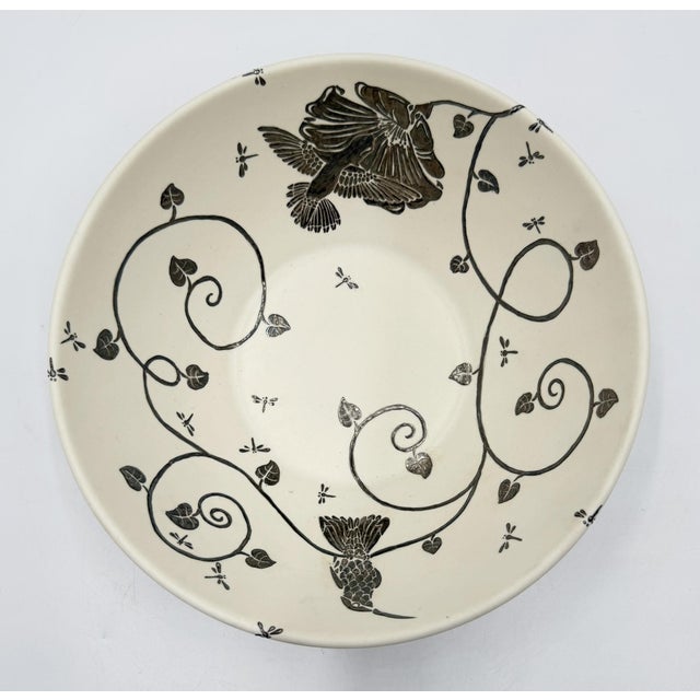 Whimsical, elegant, and unmistakably Mexican, this extraordinary Emilia Castillo serving bowl captures the enchanting...