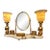 1920s Art Deco Vanity/Dressing Table Lamp and Plateau Set. For Sale