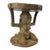 Early 20th Century Tabwa Figural Stool with Indigenous Repairs For Sale