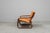 Mid-Century Leather Lounge Chair For Sale - Image 6 of 16
