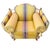 Traditional Grand Scale Neoclassical Revival Italian Maximalist Armchair With Bolsters and Tassels For Sale - Image 3 of 14