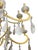 Metal Mid 20th Century Glamorous Italian 22k Gold Leaf & Rock Crystal Chandelier. 20th Century. For Sale - Image 7 of 10