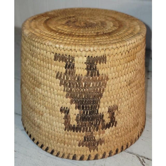 Textile 1920s Collection of Early Hand Made Woven Baskets For Sale - Image 7 of 8