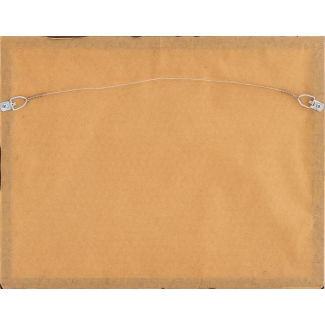 Green Theatre Stage Design Prison Mixed Media Collage For Sale - Image 8 of 8