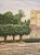 Wood 1980’s French Oil on Canvas Still Life “Basilica of Paray-Le-Movial” by Artist J. Woodward For Sale - Image 7 of 13