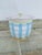 Contemporary Vintage Lidded Jar in the Style of Mackenzie Childs For Sale - Image 3 of 7