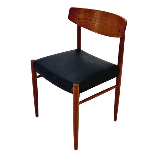 Danish Teak Dining Chair from AM Mobler, 1960s For Sale