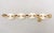 Vintage 1974 Signed Napier Goldtone White Resin Link Bracelet For Sale In Philadelphia - Image 6 of 6