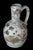 polychrome chinoiserie wine jug delft, circa 1680 the polychrome wine jug has an ovoid body on a low spreading foot, a...