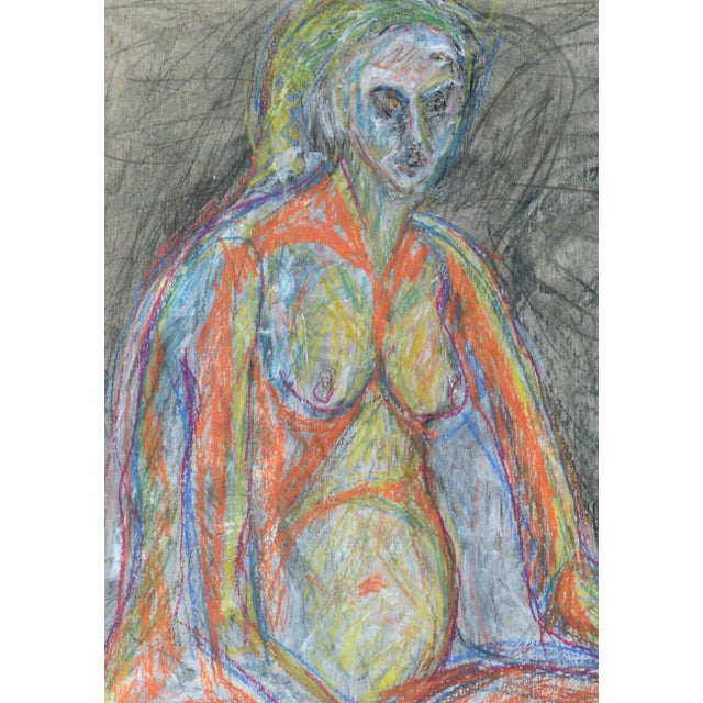 Modern Vintage Fauvist Nude Study by Louis Nadalini For Sale - Image 3 of 7