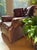 Traditional Restoration Hardware Churchill Leather Lounge Chair For Sale - Image 3 of 18