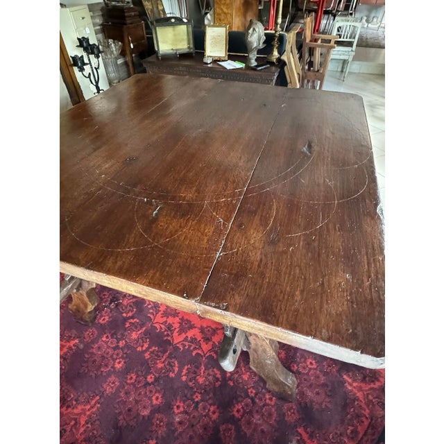 Trestle Table, 17th Century For Sale - Image 11 of 11