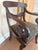 Brown Early 20th Century Neoclassical Style Mahogany Armchair With Leopard Velvet Seat For Sale - Image 8 of 8