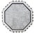 Contemporary Vintage Mother-of-Pearl Inlay Octagonal Side Table For Sale In Los Angeles - Image 6 of 7