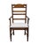French Country Pennsylvania House Early American Country Style Ladderback Dining Arm Chair For Sale - Image 3 of 10