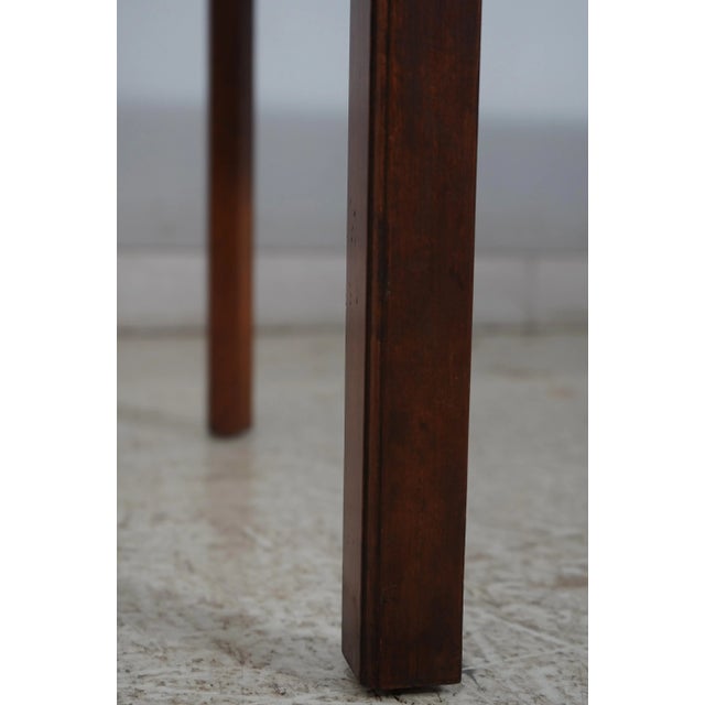 Brown Dr Dimes Cherry Country Style Dining Room Table For Sale - Image 8 of 16