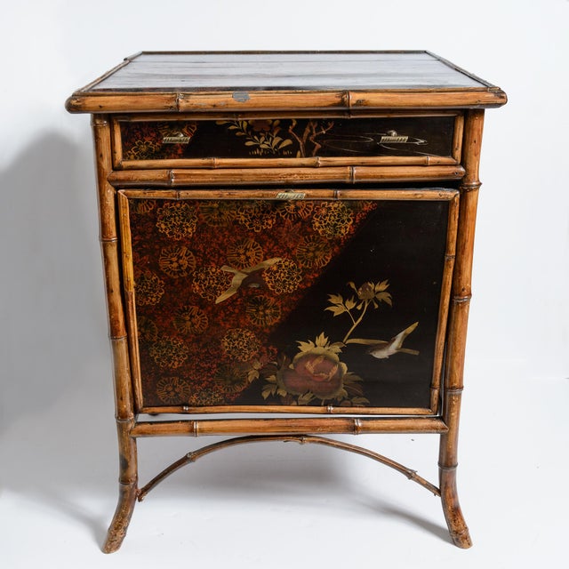 Just in this very unusual, Exceptional English Aesthetic Movement multi-functional cabinet dating to the late Victorian...
