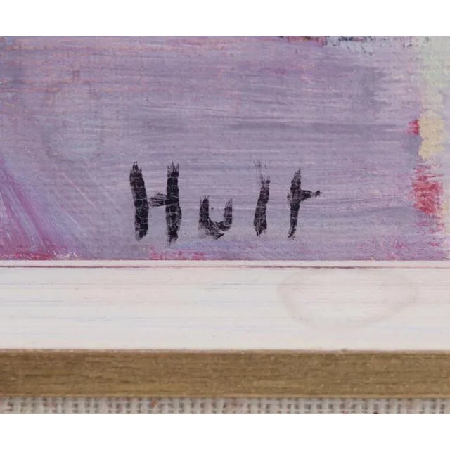 Torsten Hult, Abstract Composition, 1960s, Oil on Canvas For Sale - Image 6 of 8