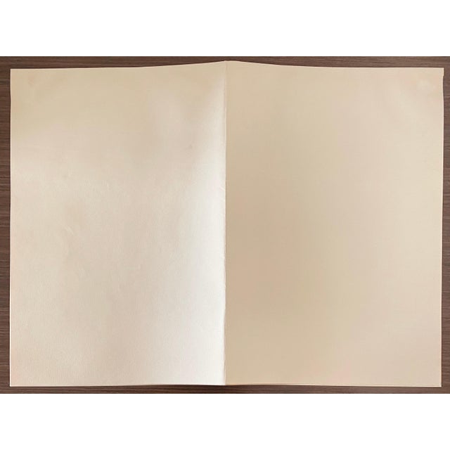 Black Abel Pann, Abel Pann Israeli Bezalel School Lithograph Judaica Biblical Print Jewish Art For Sale - Image 8 of 8