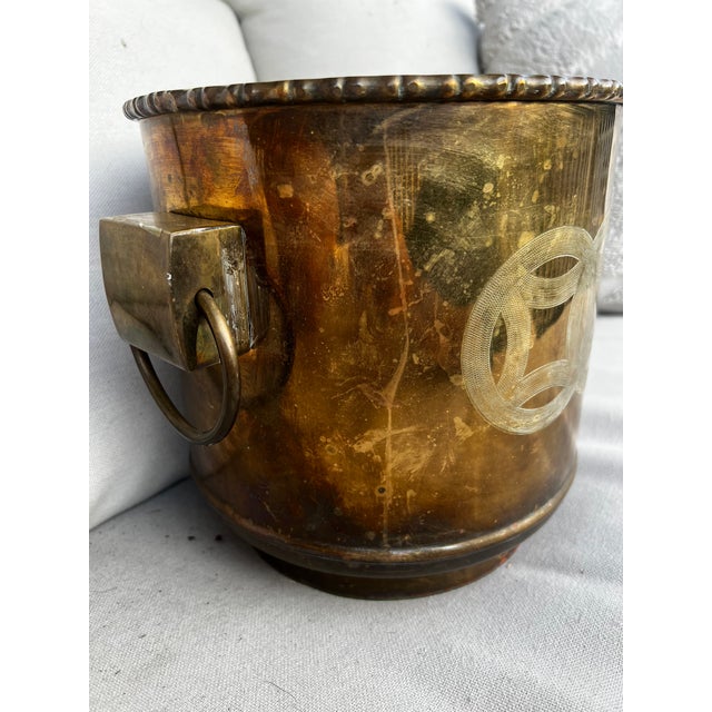 1970s Regency Hollywood Champagne Chiller/ Planter For Sale - Image 15 of 17