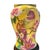 1990s Asian Yellow Floral Porcelain Table Lamp For Sale - Image 5 of 6