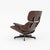 Brown 1956 Original Herman Miller Eames Lounge Chair & Ottoman in Rosewood and Brown Leather For Sale - Image 8 of 12