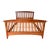 Chatam Reproductions Arts & Crafts Mission Style Queen Size Cherry Bed Frame For Sale