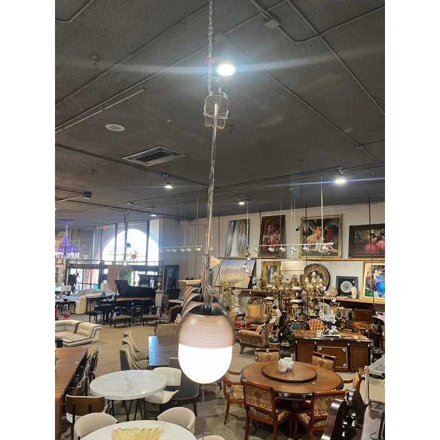 Hudson Valley Lighting Attributed to Hudson Valley “Nyack” Chandelier For Sale - Image 4 of 8