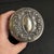 Sterling Silver Vanity Jar Victorian Glass Dresser Jar With Repousse Lid For Sale - Image 4 of 11