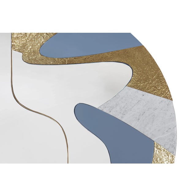 Starry Mirror by Malabar, in New conditions. Designed from 2000 Signed by Maker