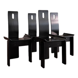 Diago Chairs by Edoardo Landi for Nikol International, 1970s, Set of 4 For Sale